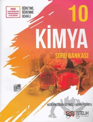 Nitelik 10. Sınıf Kimya Soru Bankası – Berin Pekmen, Hüseyin Cihan Çetinöz – Nitelik Yayınları - Bayilik kitap kapağı