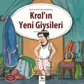 Kral'ın Yeni Giysileri – Hans Chrıstıan Andersen – Almidilli kitap kapağı