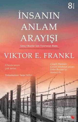 İnsanın Anlam Arayışı – Viktor E. Frankl – Phoenix Yayınevi kitap kapağı