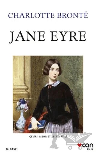 Jane Eyre – Charlotte Bronte – Can Yayınları kitap kapağı
