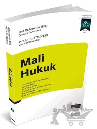 Mali Hukuk – Nurettin Bilici, Aziz Taşdelen – Savaş Yayınevi kitap kapağı