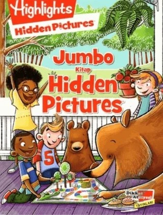 Highlights: Jumbo Kitap Hidden Pictures – Kolektif – Dikkat Atölyesi Yayınları kitap kapağı