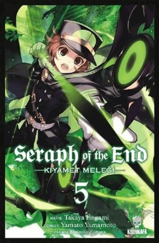 Seraph of the End - Kıyamet Meleği 5 – Takaya Kagami – Kurukafa Yayınevi kitap kapağı