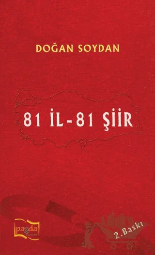 81 İl - 81 Şiir – Doğan Soydan – Payda Yayıncılık kitap kapağı