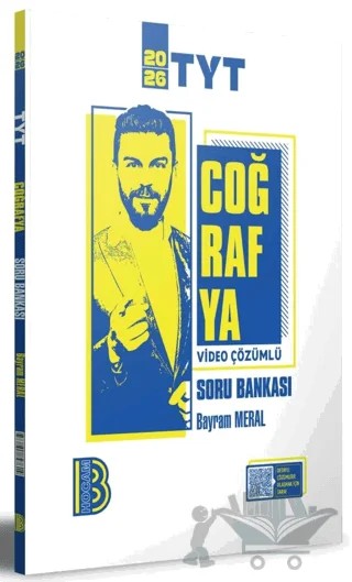 2026 TYT Coğrafya Soru Bankası – Bayram Meral – Benim Hocam Yayınları kitap kapağı