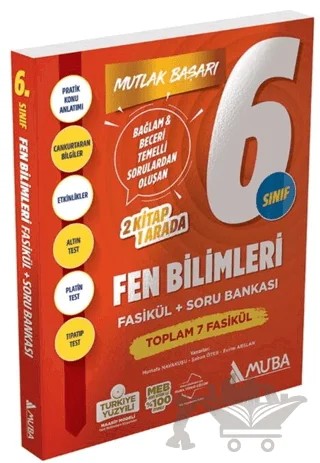 6. Sınıf Fen Bilimleri Fasikül Soru Bankası – Kolektif – Muba Yayınları kitap kapağı