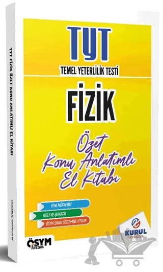 TYT Fizik Özet Konu Anlatımlı El Kitabı – Kolektif – Kurul Yayıncılık kitap kapağı
