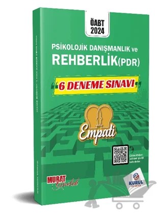 ÖABT Empati Psikolojik Danışmanlık ve Rehberlik (PDR) 6 Deneme Sınavı – Kolektif – Kurul Yayıncılık kitap kapağı