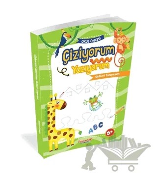 Okul Öncesi Çiziyorum Yazıyorum - Sesleri Tanıyorum – Tuba Bozcan – Yumurcak Yayınları kitap kapağı