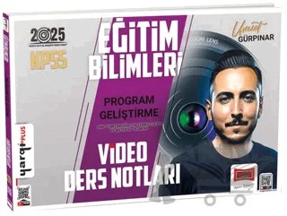 2025 KPSS Eğitim Bilimleri Program Geliştirme Sınıf Yönetimi - Öğretim Teknolojileri ve Materyal Tasarımı Video Ders Notları – Umut Gürpınar – Yargı Yayınevi kitap kapağı