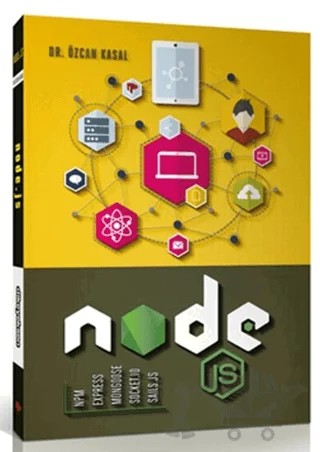 Node. Js – Özcan Kasal – Dikeyeksen Yayın Dağıtım kitap kapağı