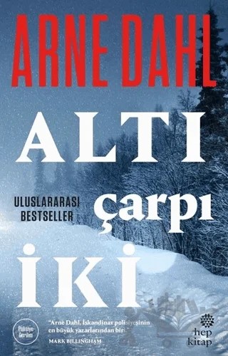 Altı Çarpı İki – Arne Dahl – Hep Kitap kitap kapağı