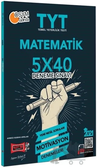 2021 TYT Matematik Motivasyon Deneme Sınavı – Ahmed Numan Arslan – Yargı Yayınevi kitap kapağı