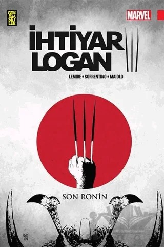 İhtiyar Logan 3: Son Ronin – Jeff Lemire – Gerekli Şeyler Yayıncılık kitap kapağı