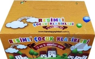 Resimli Çocuk Klasikleri Serisi 25 li Set 2. 3. 4. Sınıf – Kolektif – Karatay Yayınları kitap kapağı