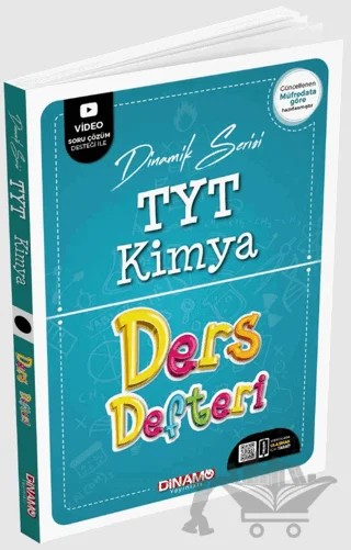 2024 TYT Kimya Ders Defteri – Kolektif – Dinamo Yayınları kitap kapağı