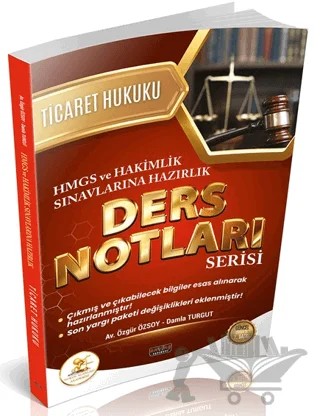 HUKAL HMGS - Hakimlik Ticaret Hukuku Ders Notları – Savaş Yayınevi kitap kapağı
