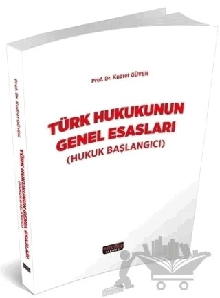 Türk Hukukunun Genel Esasları – Kudret Güvenç – Savaş Yayınevi kitap kapağı