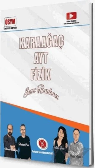 AYT Fizik Soru Bankası – Kolektif – Karaağaç Yayıncılık kitap kapağı