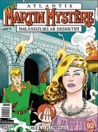 Yeni Martin Mystere Sayı: 92 Buz Kalpli Prenses – Lal Kitap kitap kapağı