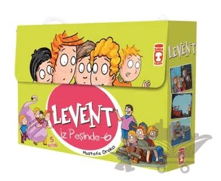 Levent İz Peşinde 6 Set (5 Kitap) – Mustafa Orakçı – Timaş Çocuk kitap kapağı