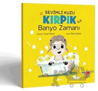 Sevimli Kuzu Kırpık ile Banyo Zamanı – Elena Ulyeva – Dikkat Atölyesi Yayınları kitap kapağı