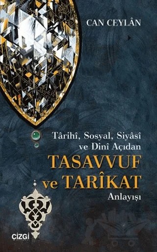 Tarihi, Sosyal, Siyasi ve Dini Açıdan Tasavvuf ve Tarikat Anlayışı – Can Ceylan – Çizgi Kitabevi Yayınları kitap kapağı