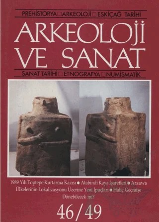 Arkeoloji ve Sanat Dergisi Sayı 46 - 49 – Arkeoloji ve Sanat Dergisi kitap kapağı