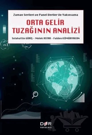 Zaman Serileri ve Panel Veri Yakımsama Orta Gelir Tuzağının Analizi – Fulden Kömüryakan, Melek Astar, Selahattin Güriş – Der Yayınları kitap kapağı