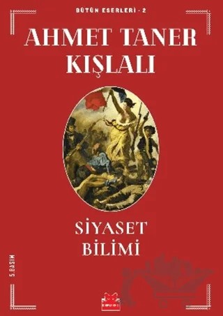 Siyaset Bilimi – Ahmet Taner Kışlalı – Kırmızı Kedi Yayınevi kitap kapağı