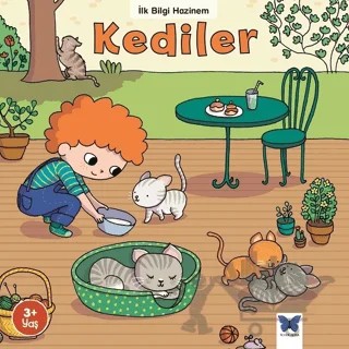 Kediler - İlk Bilgi Hazinem – Stephanie Ledu – Mavi Kelebek Yayınları kitap kapağı