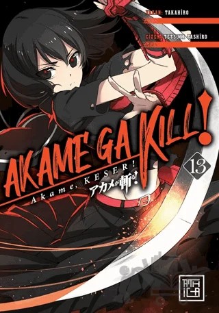 Akame, Keser 13 – Takahiro – Athica Yayınları kitap kapağı