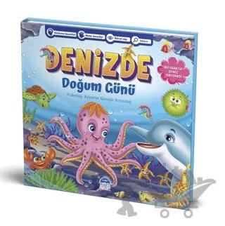 Denizde Doğum Günü – Ayşenur Güngör Kırcadağ – Martı Çocuk Yayınları kitap kapağı