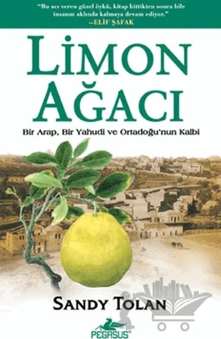 Limon Ağacı – Sandy Tolan – Pegasus Yayınları kitap kapağı