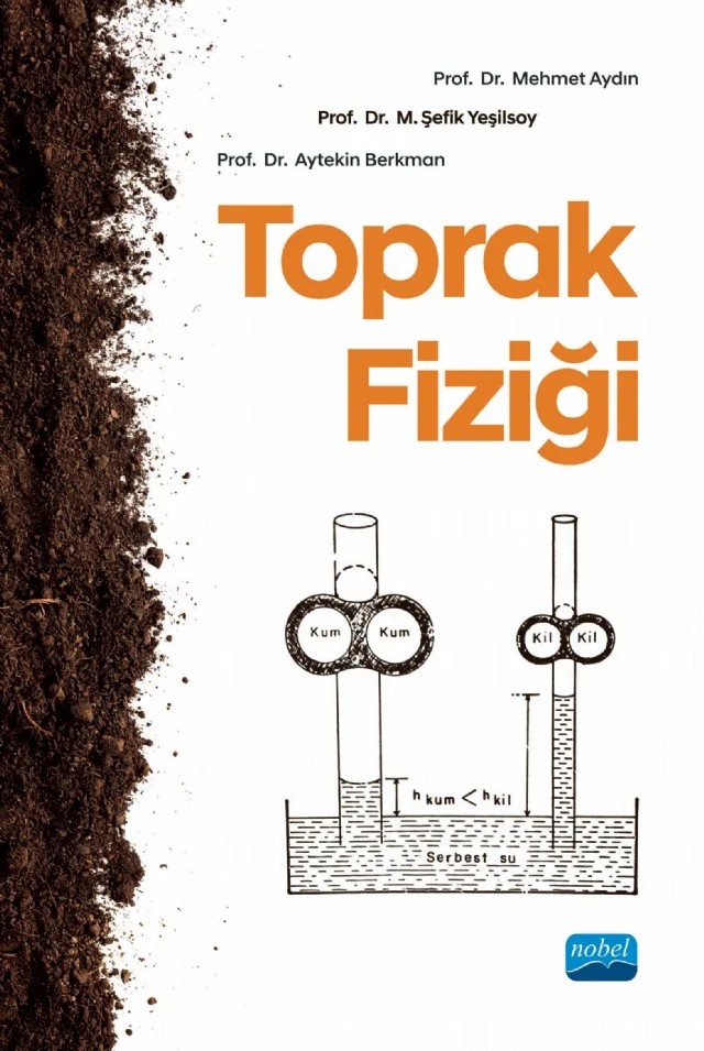 Toprak Fiziği – Mehmet Aydın, M. Şefik Yeşilsoy, Aytekın Berkman – Nobel Akademik Yayıncılık kitap kapağı