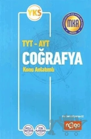 TYT - AYT - YKS Coğrafya Konu Anlatımlı – Kolektif – Nego Yayınları kitap kapağı