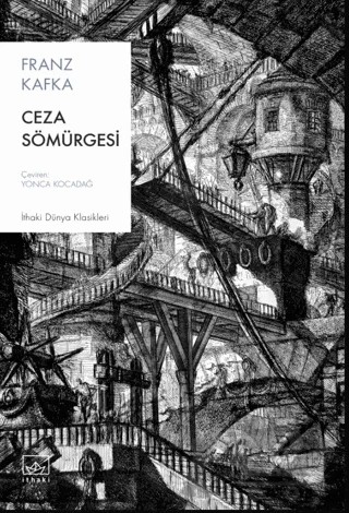 Ceza Sömürgesi – Franz Kafka – İthaki Yayınları kitap kapağı