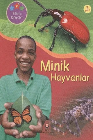 Bilimle Tanışalım - Minik Hayvanlar – Jenny Vaughan – TÜBİTAK Yayınları kitap kapağı