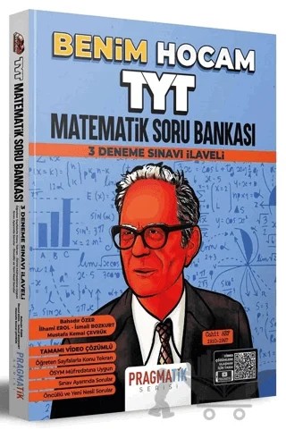TYT Matematik Soru Bankası 3 Deneme Sınavı İlaveli Pragmatik Serisi – Bahadır Özer – Benim Hocam Yayınları kitap kapağı