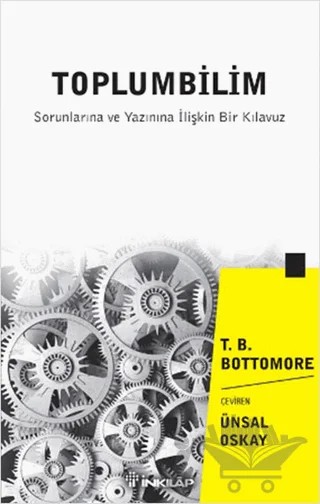 Toplumbilim – Tom Bottomore – İnkılap Kitabevi kitap kapağı