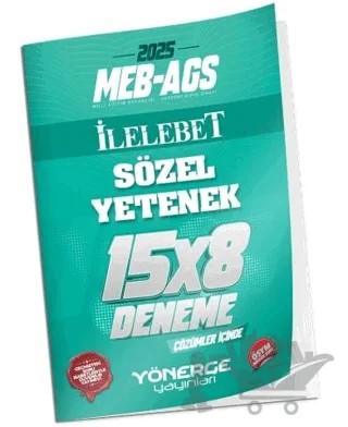 2027 MEB-AGS Sözel Yetenek İLELEBET 15x8 Deneme Çözümlü – Kollektif – Yönerge Yayınları kitap kapağı