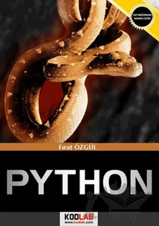 Python – Fırat Özgül – Kodlab Yayın Dağıtım kitap kapağı