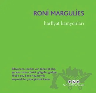 Harfiyat Kamyonları – Roni Margulies – Yapı Kredi Yayınları kitap kapağı