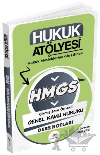 Hukuk Atölyesi HMGS Hakimlik Genel Kamu Hukuku Ders Notları – Devrim Toklucu – Dizgi Kitap kitap kapağı
