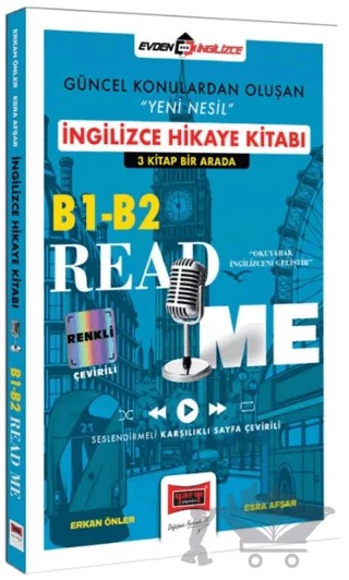 B1-B2 Read Me İngilizce Hikaye Kitabı 3 Kitap Bir Arada – Erkan Önler, Esra Afşar – Yargı Yayınevi kitap kapağı