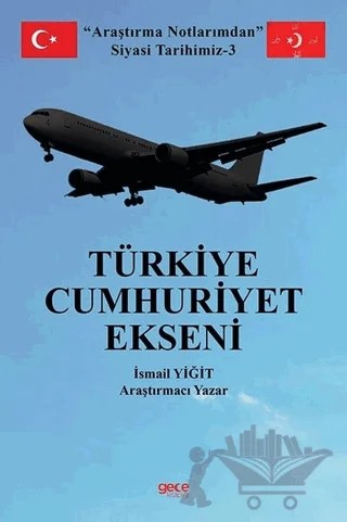 Türkiye Cumhuriyet Ekseni – İsmail Yiğit – Gece Kitaplığı kitap kapağı