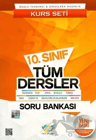 10. Sınıf Tüm Dersler Soru Bankası Kurs Seti – Kolektif – Fdd Yayınları kitap kapağı