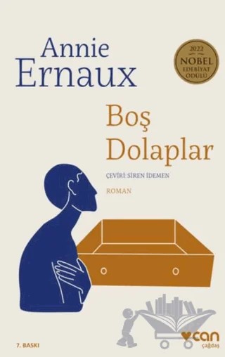 Boş Dolaplar – Annie Ernaux – Can Yayınları kitap kapağı