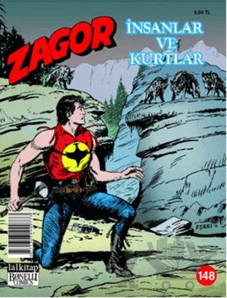 Zagor Sayı: 148 İnsanlar ve Kurtlar – Lal Kitap kitap kapağı