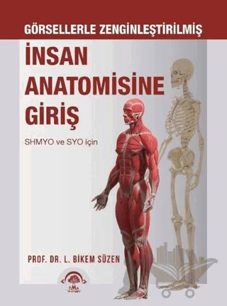 İnsan Anatomisine Giriş - Görsellerle Zenginleştirilmiş – L. Bikem Süzen – EMA Tıp Kitabevi kitap kapağı
